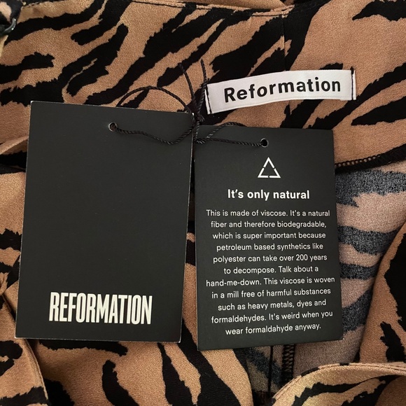 NEW Reformation Crimini Dress Rajah 2 - Picture 9 of 10